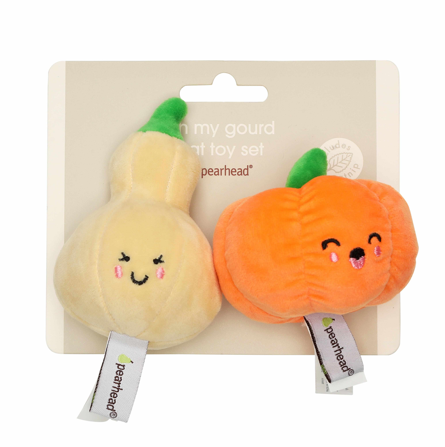 Pearhead Oh My Gourd Cat Toy Set